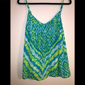 Green & Blue Tanktop